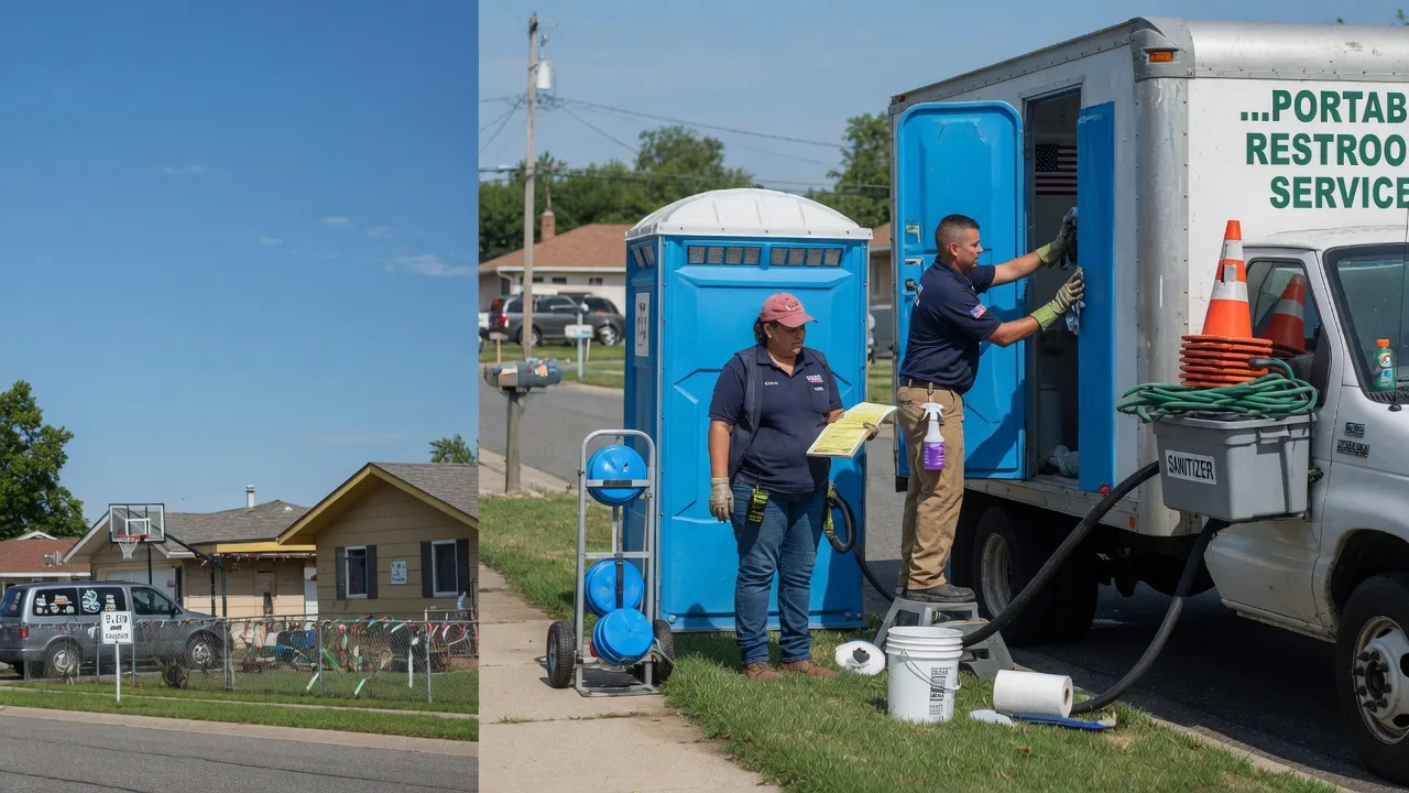 Portable Toilet Rental in Mcfall, MO near me